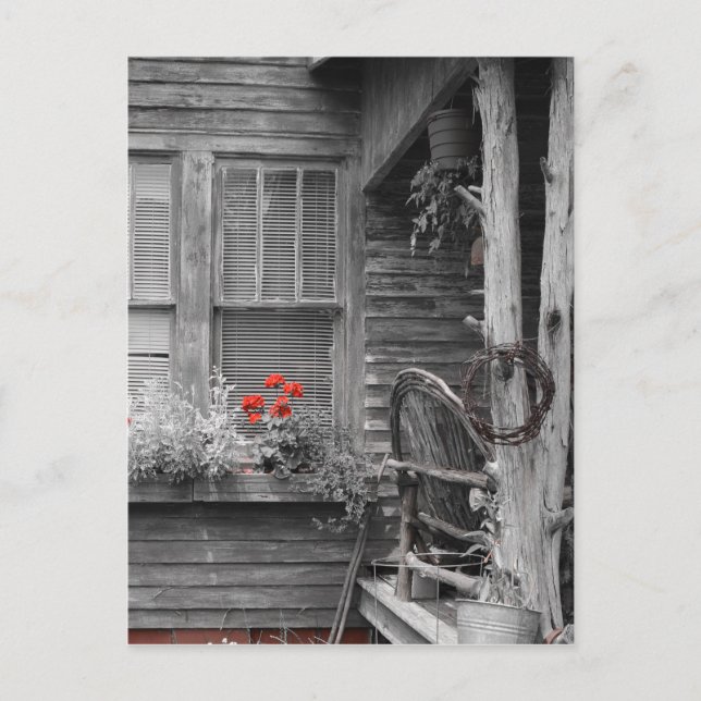 Juliette Georgia Old Zuhause Postkarte (Vorderseite)