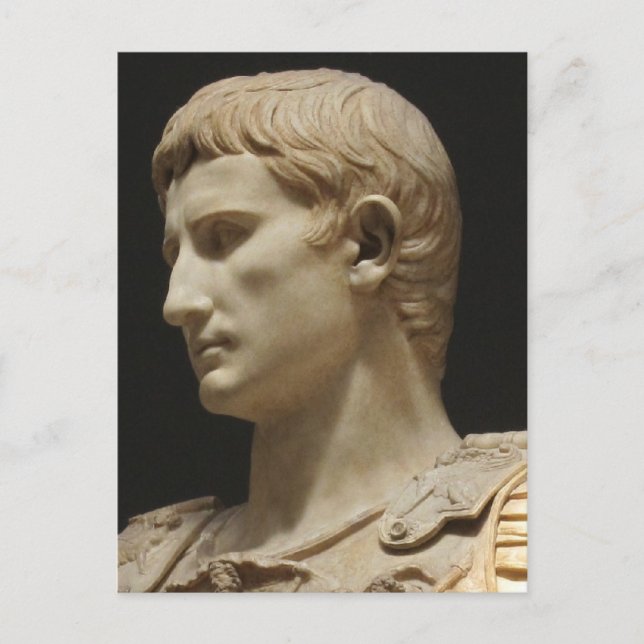 Julius Caesar-Bild Postkarte (Vorderseite)