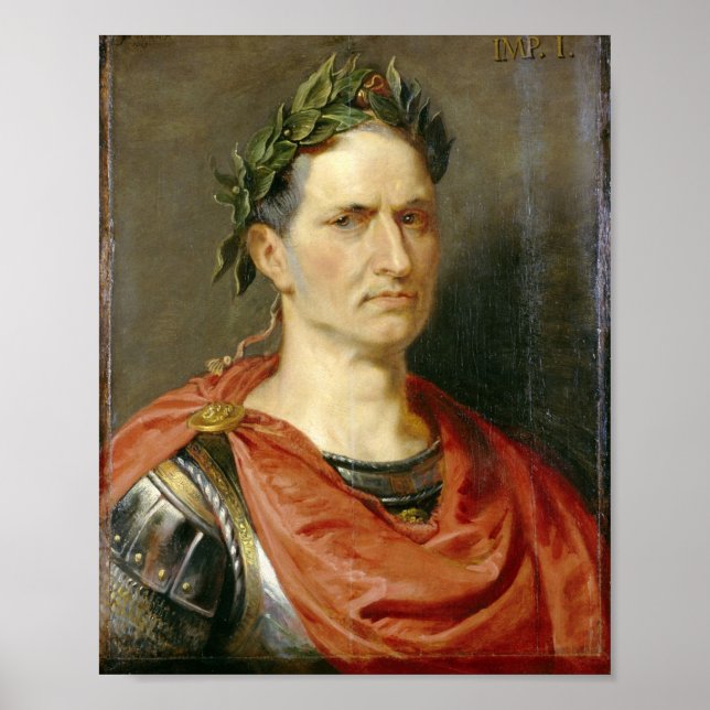 Julius Caesar Portrait Poster (Vorne)