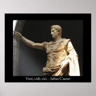 Julius Caesar zitieren POSTER