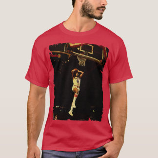 Julius Erving Vintage Gestaltung von Basketball 3 T-Shirt