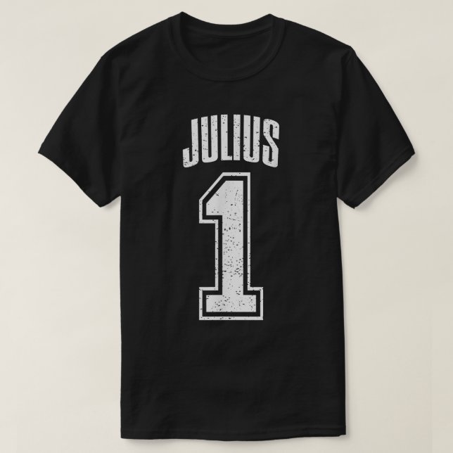 Julius Supporter Nummer 1 Bester Fan-T - Shirt (Design vorne)