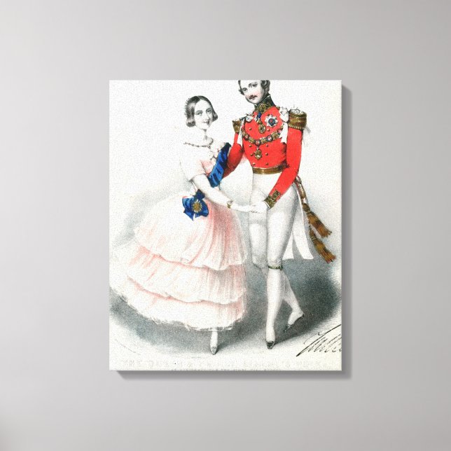 Julliens gefeierte Polkas Leinwanddruck (Vorderseite)