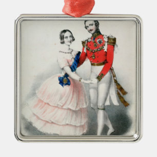 Julliens gefeierte Polkas Silbernes Ornament