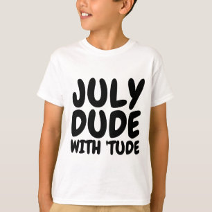 JULY Birthday Männer & Jungen T - Shirt