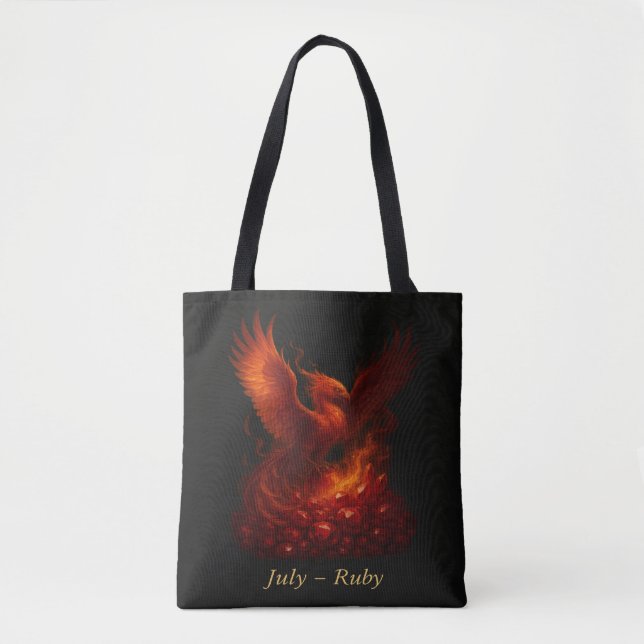 July Ruby - Phoenix & Fiery Birthstone (Vorderseite)