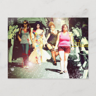 Julzips - Casting Salvaje F Postkarte