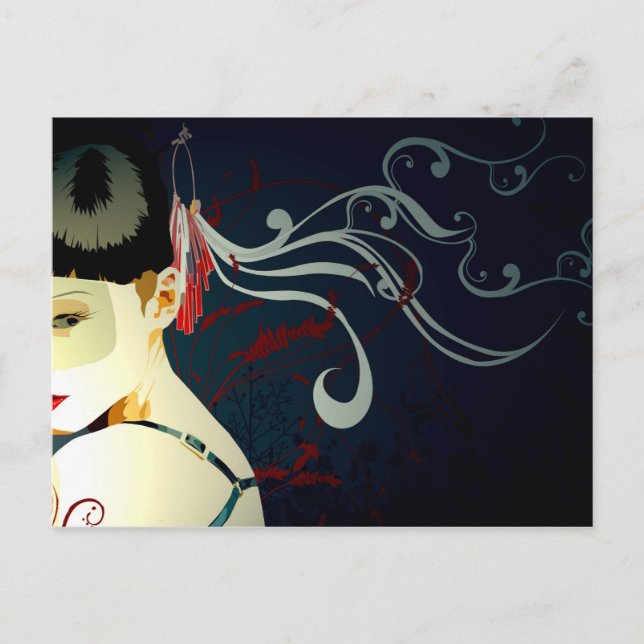 Julzips - Mascarada Postkarte (Vorderseite)