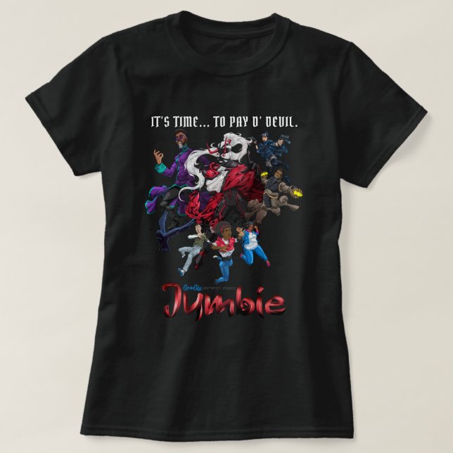 Jumbie Poster Art T - Shirt 2025 (Design vorne)