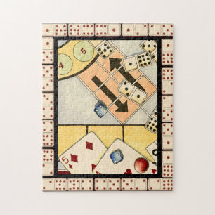 Jumbled Assortiment of Games of Chance Puzzle