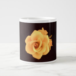 Jumbo 20 oz Tasse Capodimonte Rose.