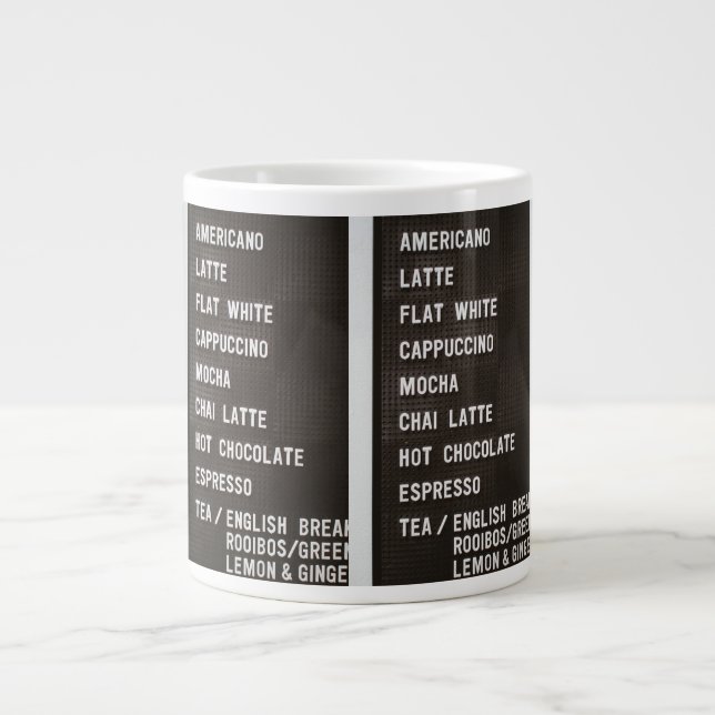 JUMBO Café Drink Board Tasse (Vorderseite)