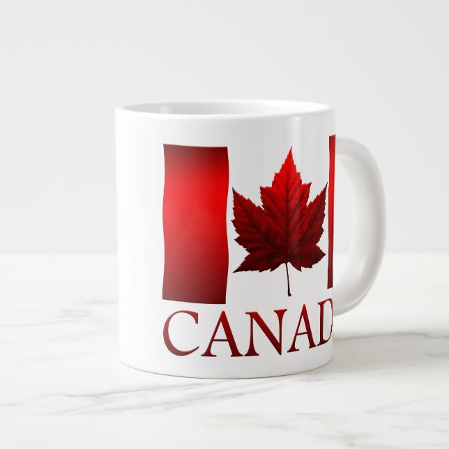 Jumbo Canada Coffee Cup / Tasse Canada Souvenir Cu (Vorderseite Rechts)