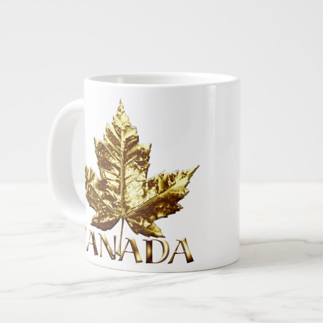 Jumbo Canada Coffee Cup Tasse Gold Medaille Kanada (Vorderseite Links)