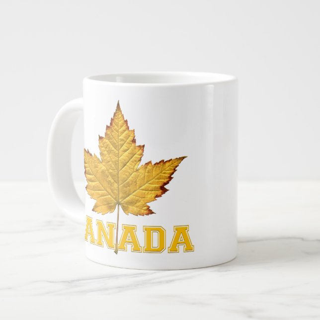 Jumbo Canada Coffee Cup Tasse Kanada Anthem Cup (Vorderseite Links)