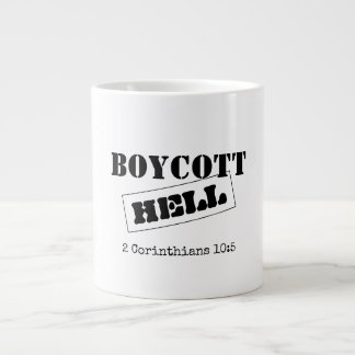JUMBO COFFEE VIEL : BOYCOTT HELL Jumbo-Tasse