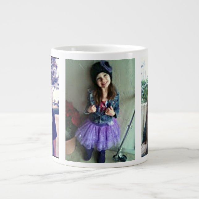 Jumbo Custom Foto Tasse (Vorderseite)