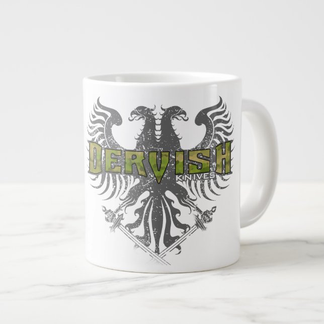 Jumbo Dervish Knies Kaffeemaschine Tasse (Vorderseite Rechts)
