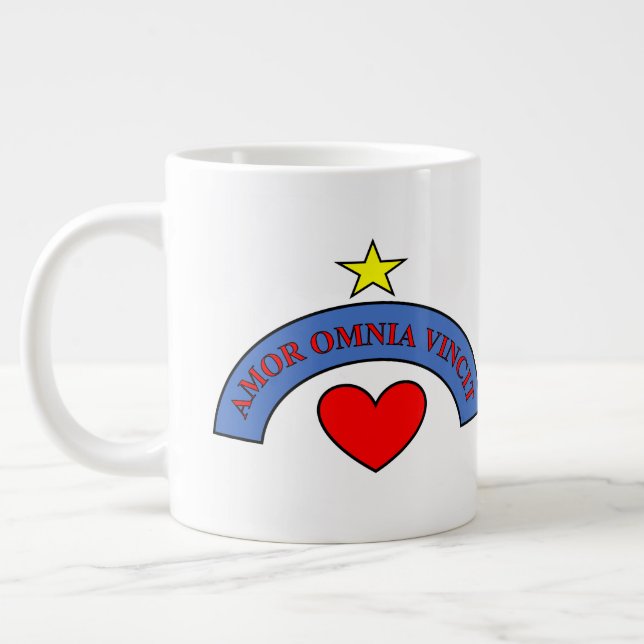 Jumbo-LIEBE-Tasse Jumbo-Tasse (Links)
