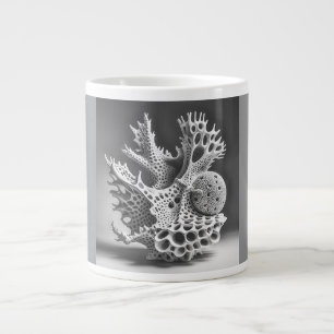 Jumbo-Mug, 20oz (Korallen-Schale-10) Jumbo-Tasse