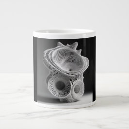 Jumbo-Mug, 20oz (Korallen-Schale-3) Jumbo-Tasse