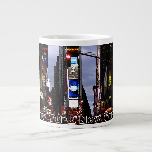 Jumbo New York Coffee Tasse NYC Personalisiert Cup (Vorderseite)