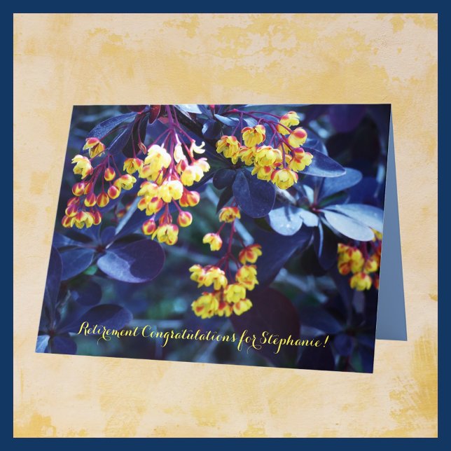 JUMBO Personalisiert Name Retirement Herzlichen Gl Karte (Von Creator hochgeladen)