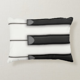 Jumbo Piano Keys Detail Musical Dekokissen