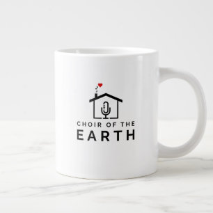 Jumbo-Pint-Chor des Earth-Logos Jumbo-Tasse
