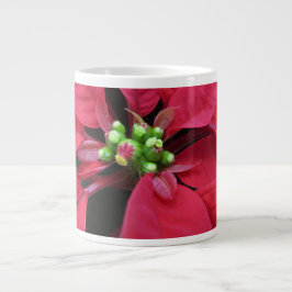 Jumbo Poinsettia Mug Jumbo-Tasse