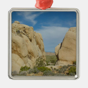 Jumbo Rocks im Joshua-Tree-Nationalpark Ornament Aus Metall