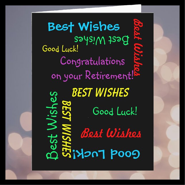 JUMBO-Ruhestand gratuliert allen von uns Karte (Von Creator hochgeladen)