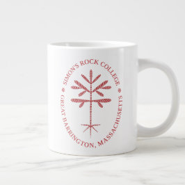 Jumbo Simons Rock-Siegel-Tasse in Red Jumbo-Tasse