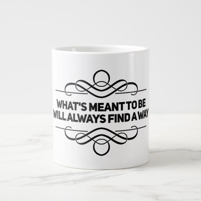 - Jumbo-Tasse (Vorderseite)