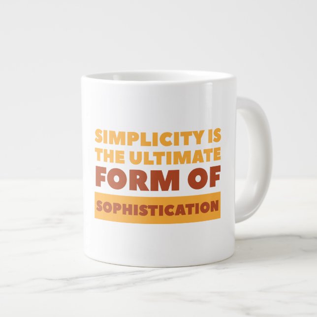 Jumbo-Tasse (Vorderseite Rechts)