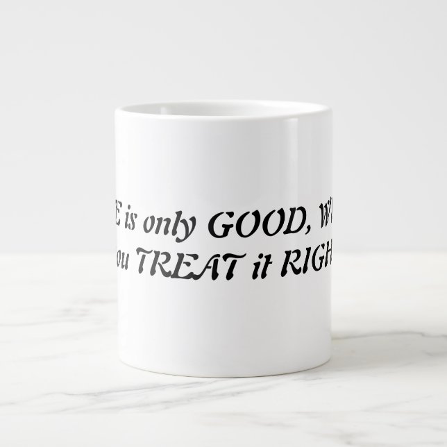 JUMBO-TASSE (Vorderseite)