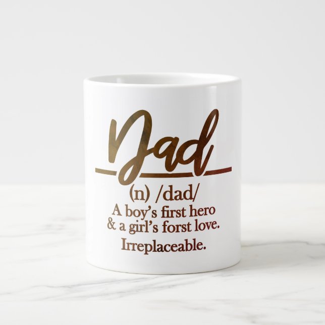 - Jumbo-Tasse (Vorderseite)
