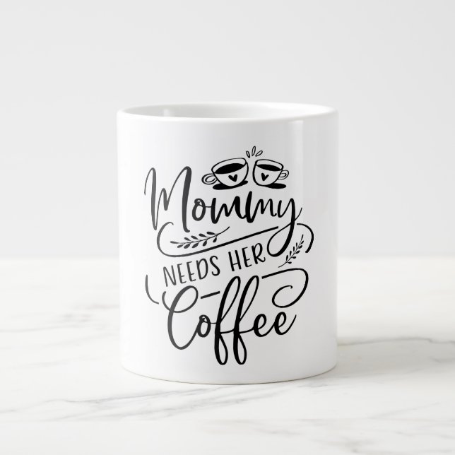 - Jumbo-Tasse (Vorderseite)