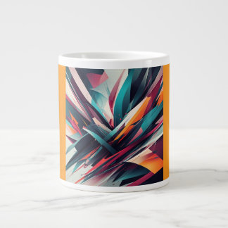Jumbo-Tasse, 0,6l (Farbexplosion-5) Jumbo-Tasse