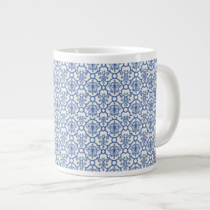 Jumbo Tasse-Blue Damask Jumbo-Tasse