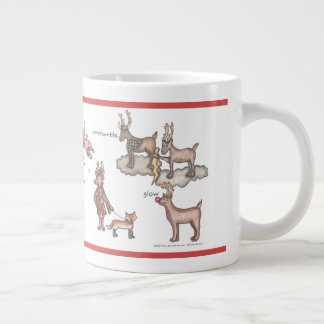 Jumbo-Tasse des Weihnachtsmanns