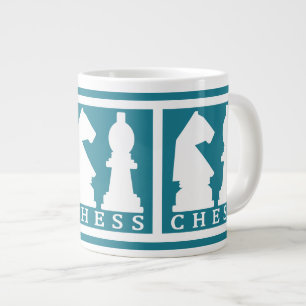 Jumbo-Tasse für benutzerdefinierte Farbe des CHESS