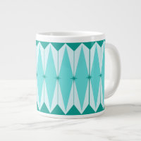 Jumbo-Tasse für geometrische Diamanten und Sternex