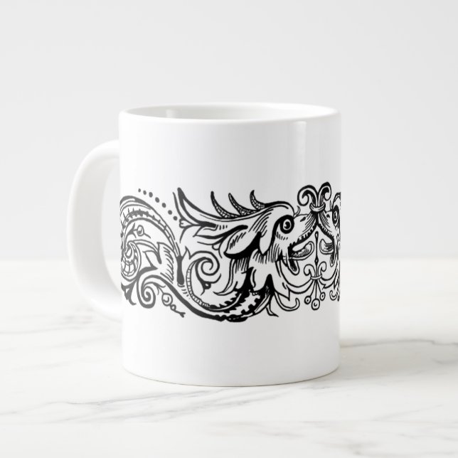 Jumbo-Tasse für Monster (Vorderseite Links)