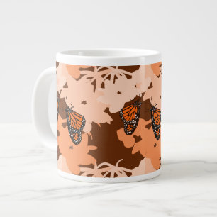 Jumbo-Tasse - Fütternd Monarchschmetterling
