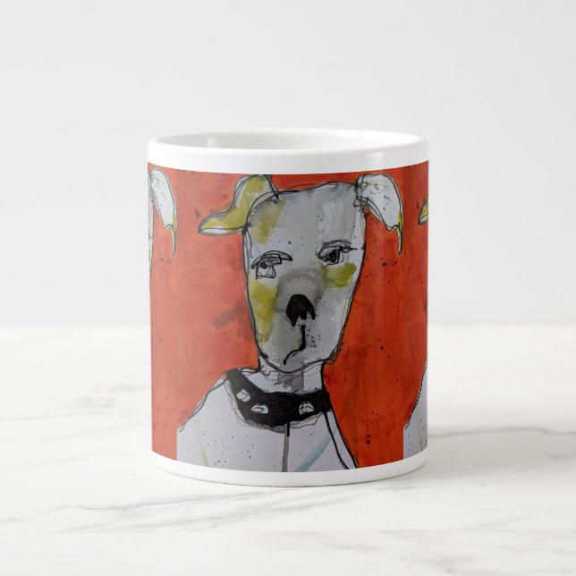 Jumbo-Tasse - Hund (Vorderseite)