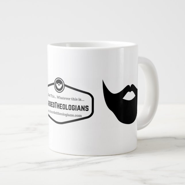 Jumbo-Tasse-Logo 4.0 Jumbo-Tasse (Vorderseite Rechts)