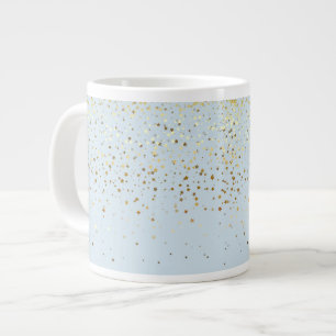 Jumbo Tasse-Petite Golden Stars-Blue Jumbo-Tasse