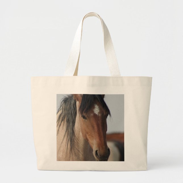 JUMBO TOTE BAG WILD HORSE JUMBO STOFFBEUTEL (Vorne)