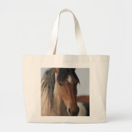 JUMBO TOTE BAG WILD HORSE STOFFBEUTEL
